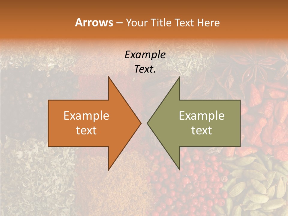 Hot Macro Aromatic PowerPoint Template