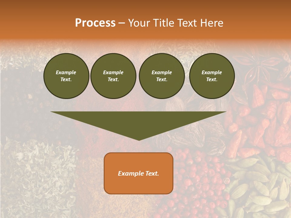 Hot Macro Aromatic PowerPoint Template