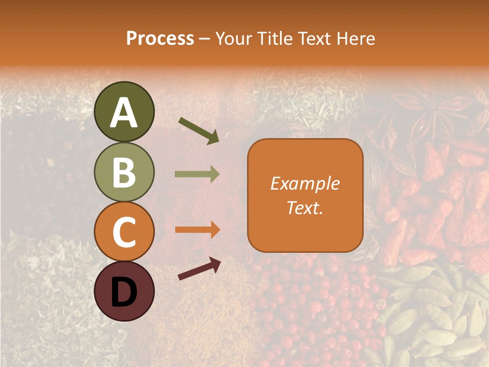 Hot Macro Aromatic PowerPoint Template