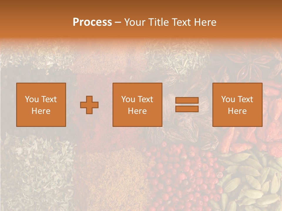 Hot Macro Aromatic PowerPoint Template