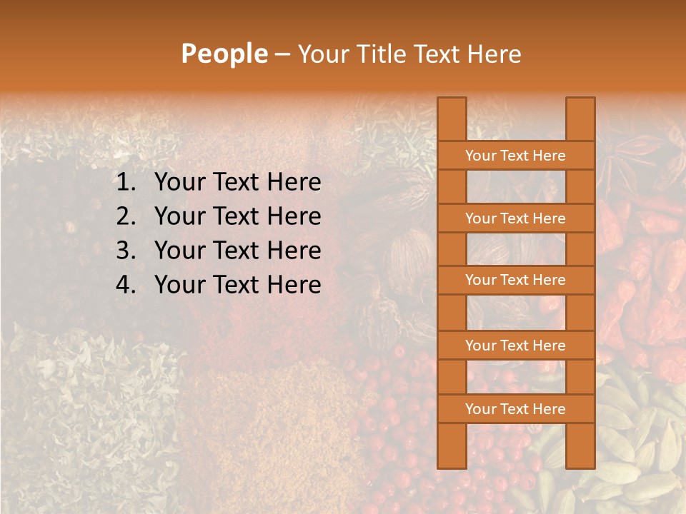 Hot Macro Aromatic PowerPoint Template