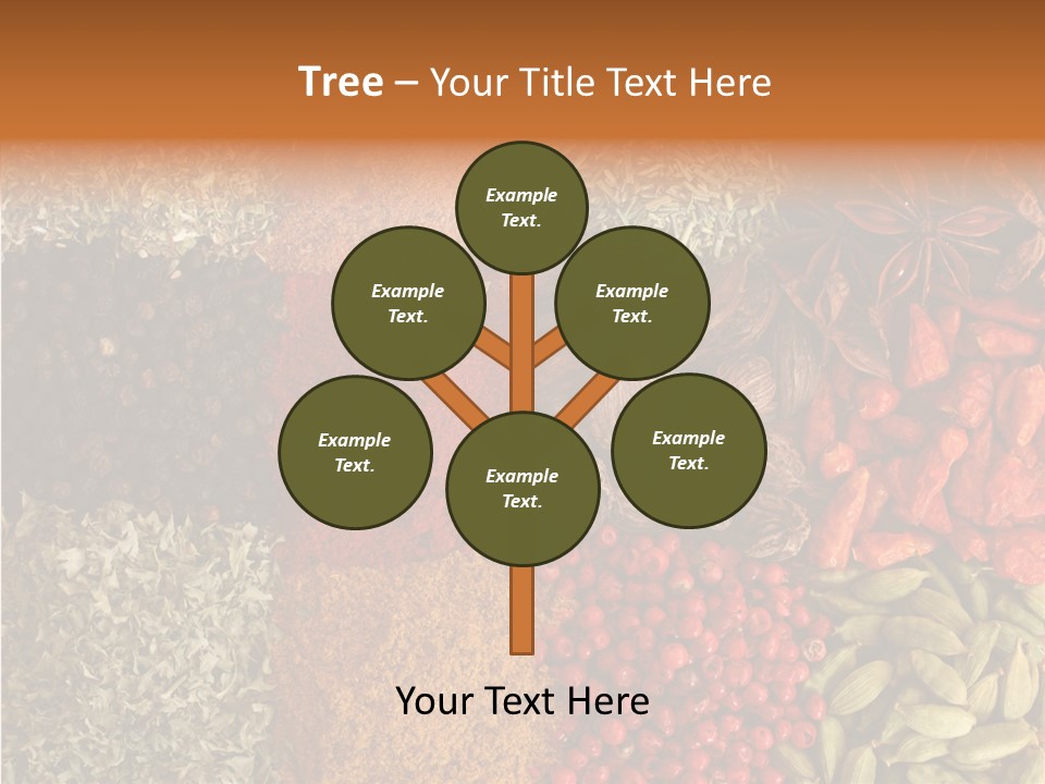 Hot Macro Aromatic PowerPoint Template