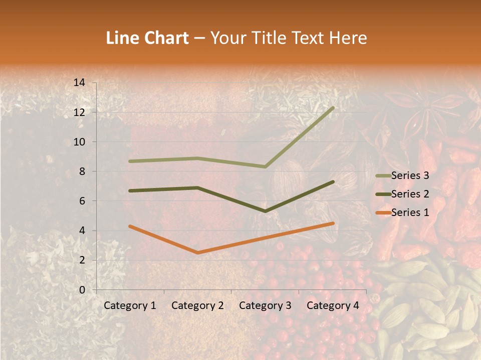 Hot Macro Aromatic PowerPoint Template