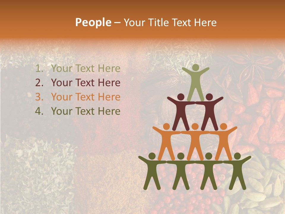 Hot Macro Aromatic PowerPoint Template