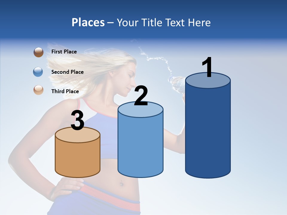 Fitness Mineral Thirst PowerPoint Template