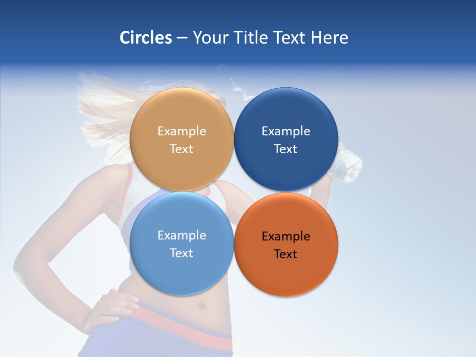 Fitness Mineral Thirst PowerPoint Template