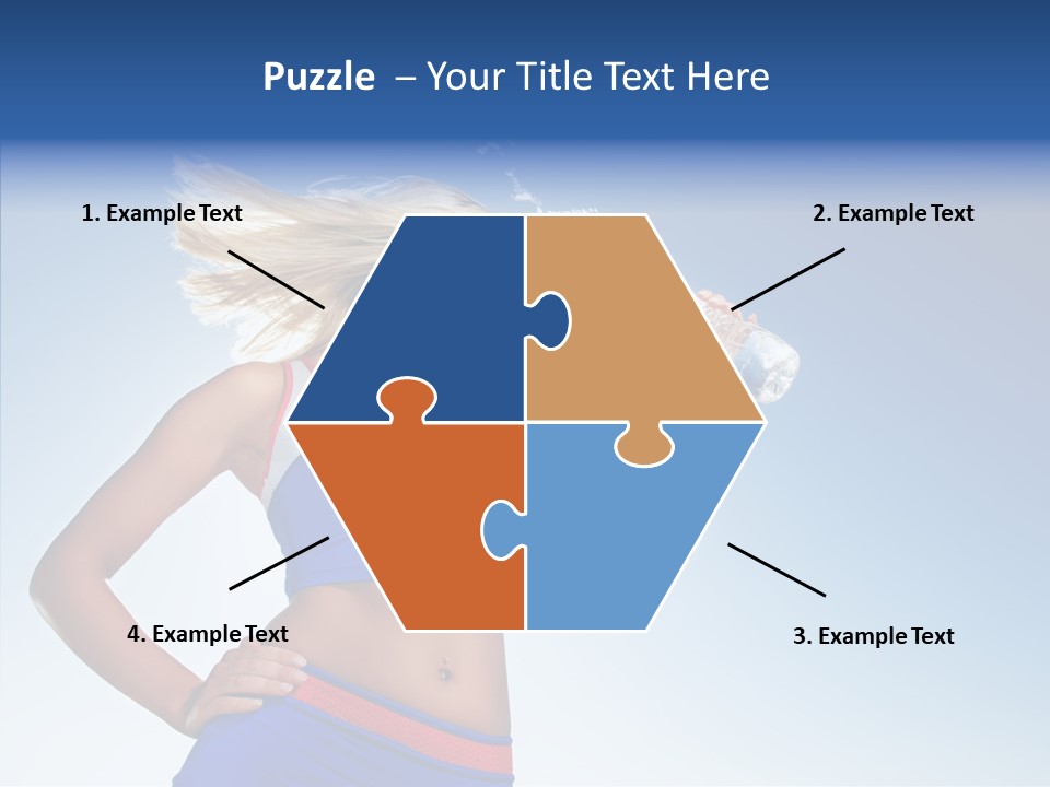 Fitness Mineral Thirst PowerPoint Template