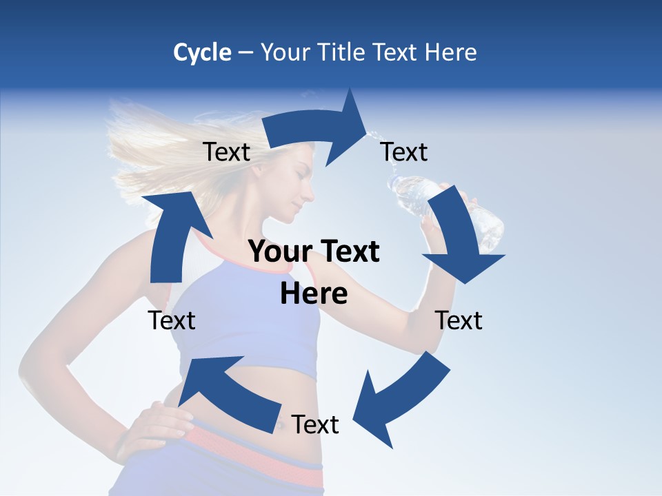 Fitness Mineral Thirst PowerPoint Template