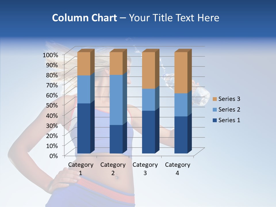 Fitness Mineral Thirst PowerPoint Template
