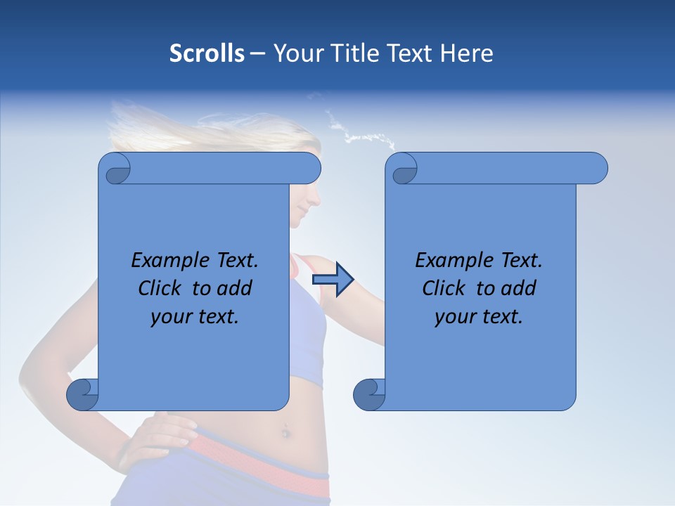 Fitness Mineral Thirst PowerPoint Template