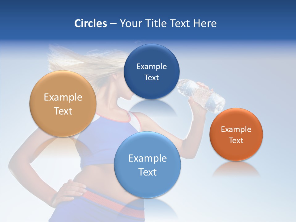 Fitness Mineral Thirst PowerPoint Template