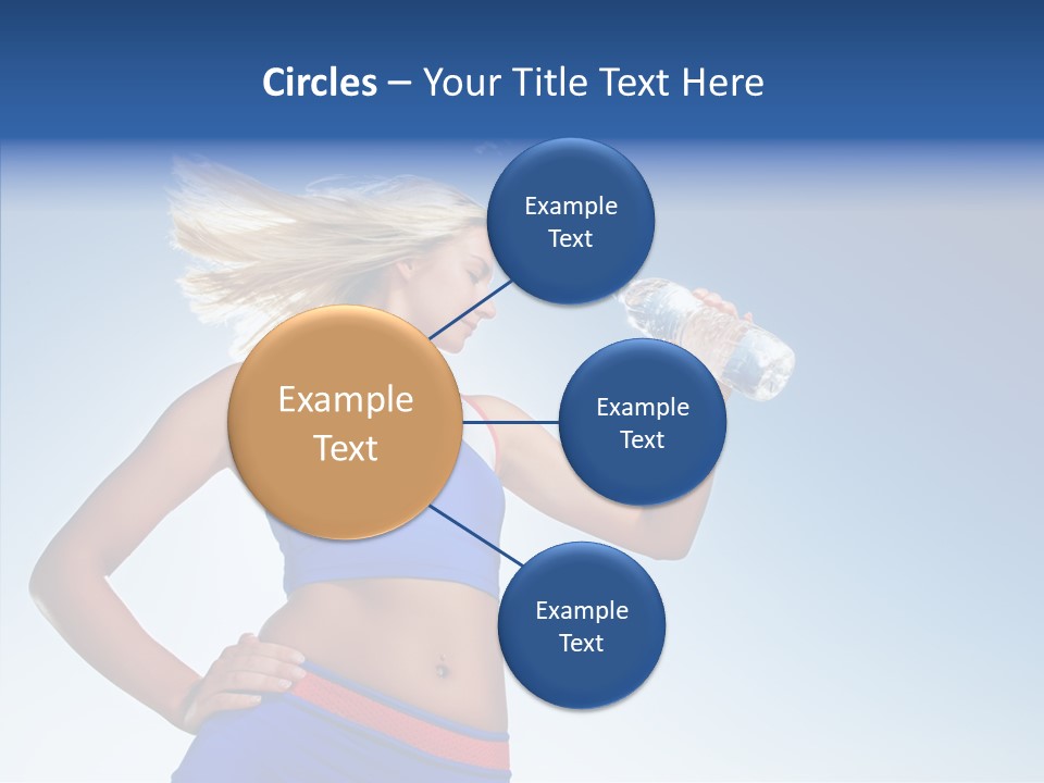 Fitness Mineral Thirst PowerPoint Template