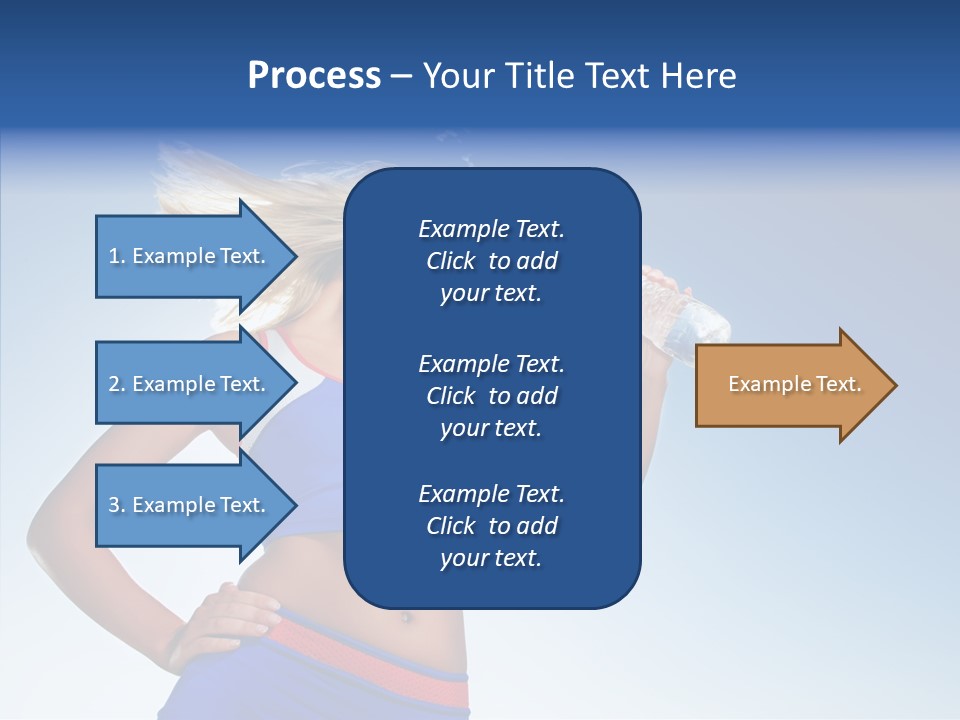 Fitness Mineral Thirst PowerPoint Template