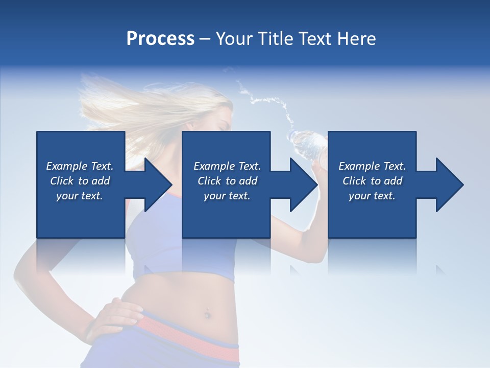 Fitness Mineral Thirst PowerPoint Template