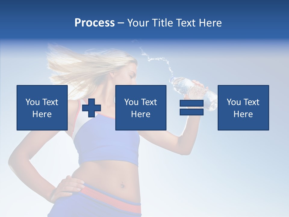Fitness Mineral Thirst PowerPoint Template