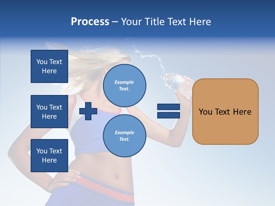 Fitness Mineral Thirst PowerPoint Template