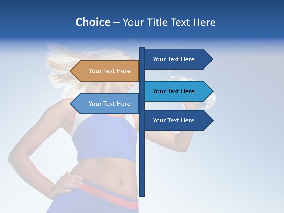 Fitness Mineral Thirst PowerPoint Template