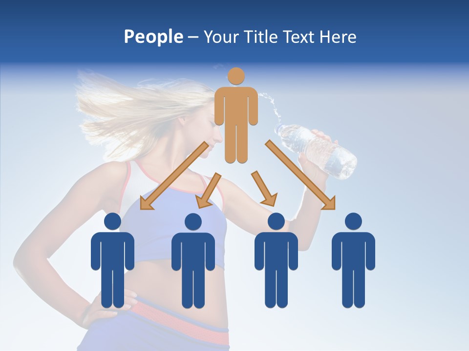 Fitness Mineral Thirst PowerPoint Template