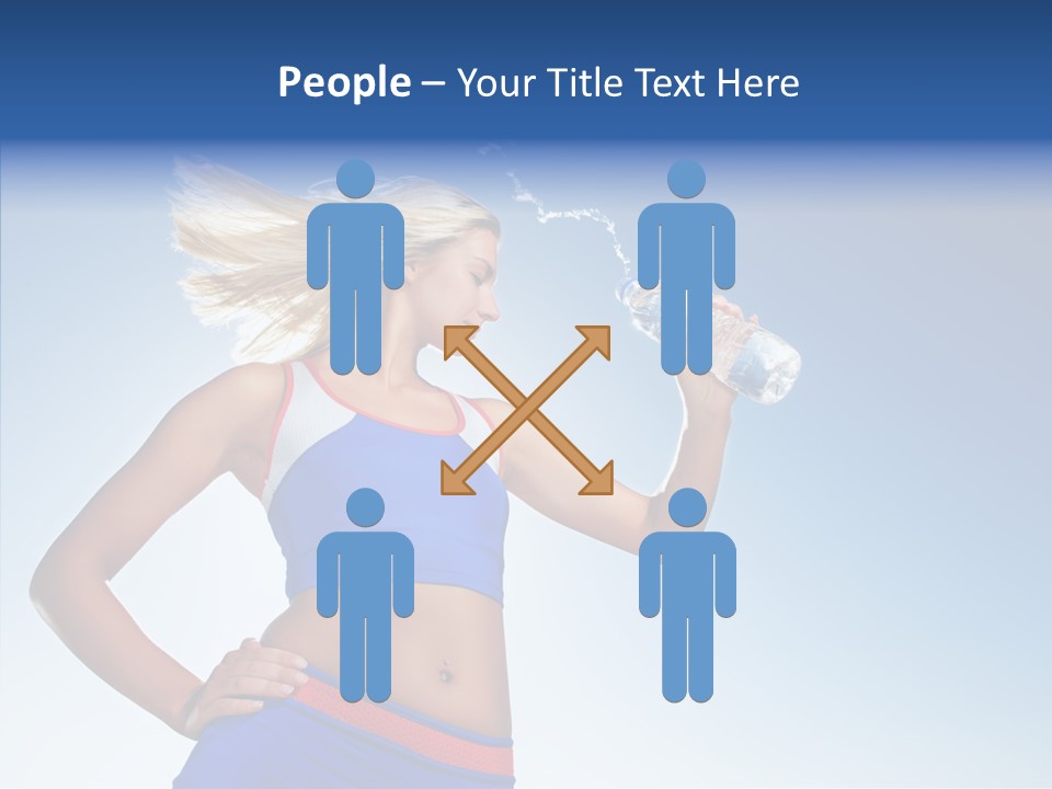 Fitness Mineral Thirst PowerPoint Template