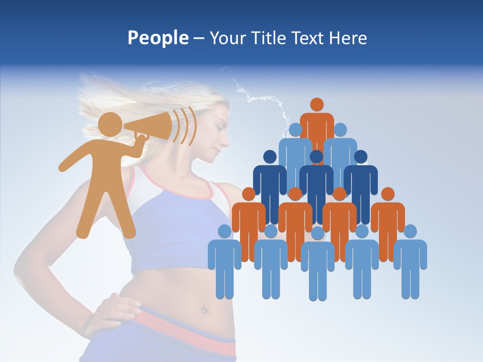 Fitness Mineral Thirst PowerPoint Template