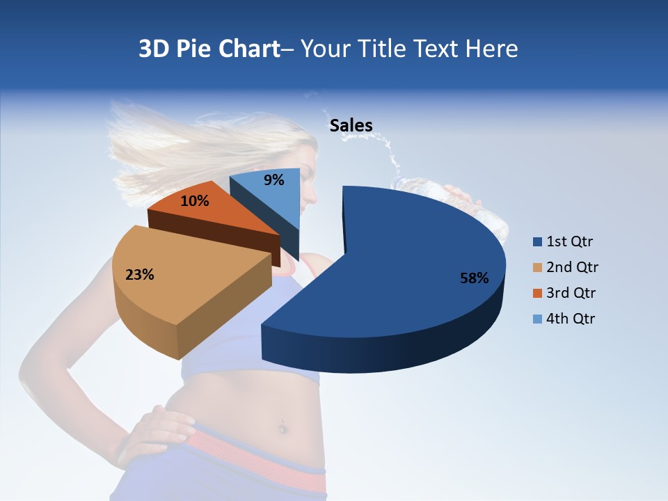 Fitness Mineral Thirst PowerPoint Template