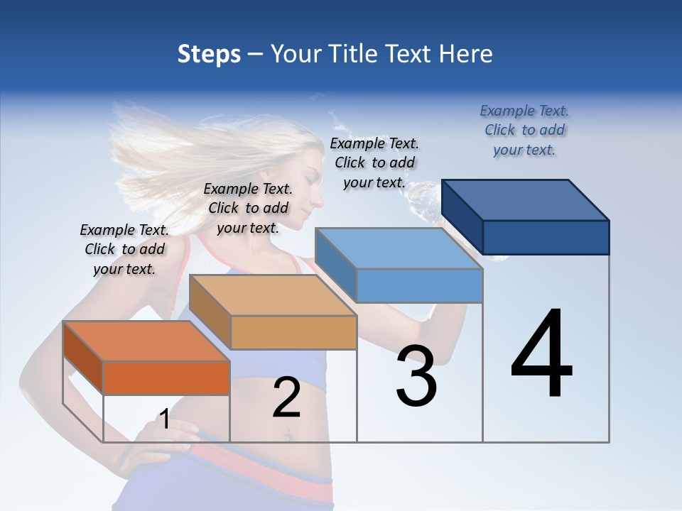 Fitness Mineral Thirst PowerPoint Template