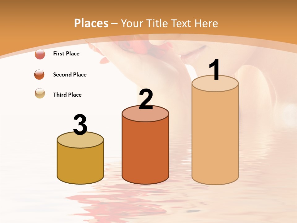 Purity Wet Towel PowerPoint Template