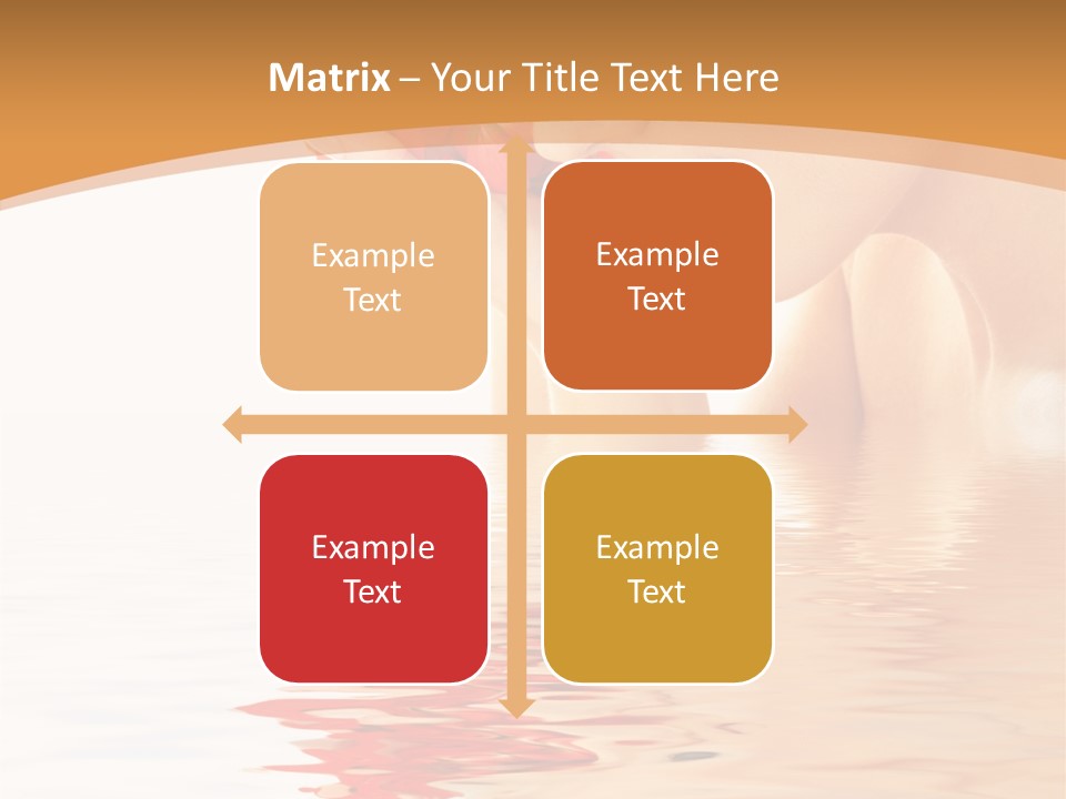 Purity Wet Towel PowerPoint Template