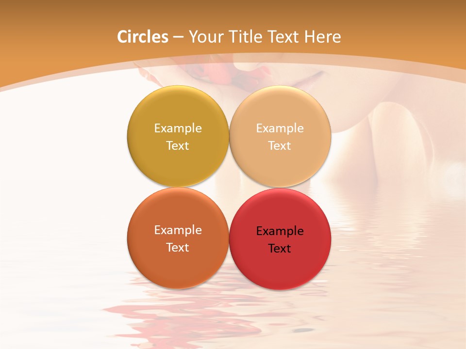 Purity Wet Towel PowerPoint Template