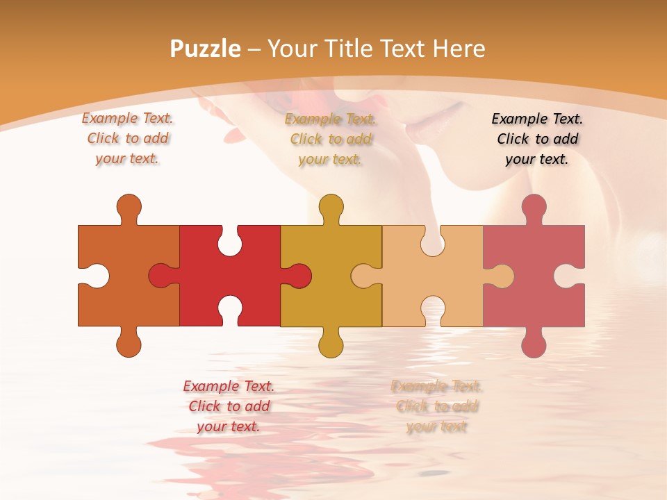 Purity Wet Towel PowerPoint Template