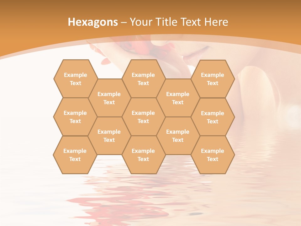 Purity Wet Towel PowerPoint Template