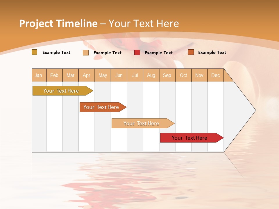 Purity Wet Towel PowerPoint Template