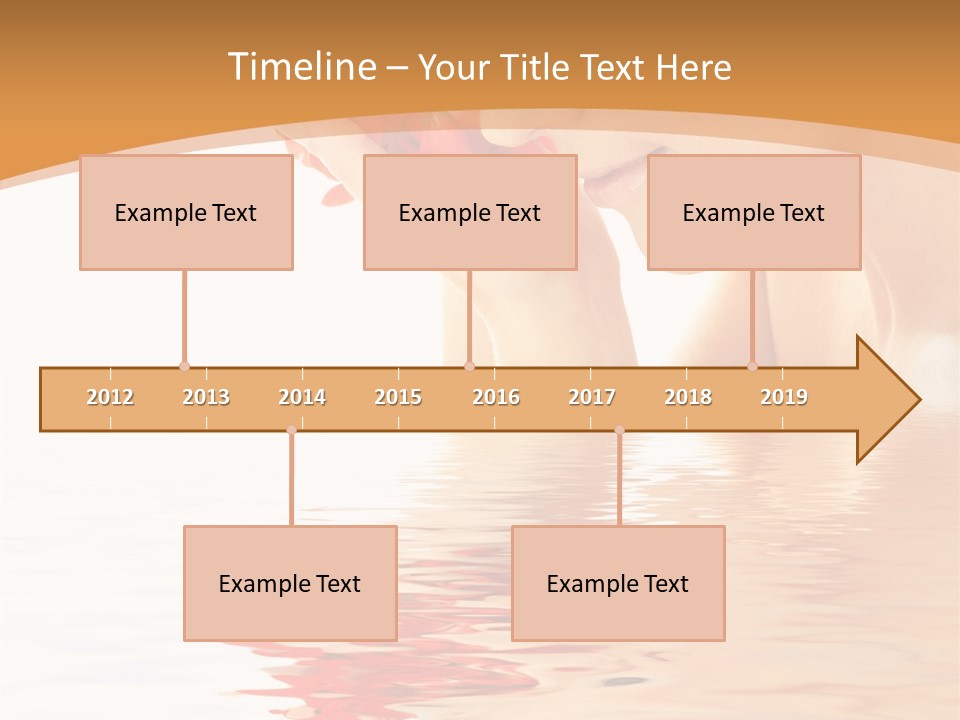 Purity Wet Towel PowerPoint Template