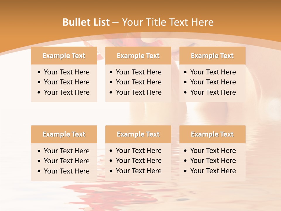 Purity Wet Towel PowerPoint Template