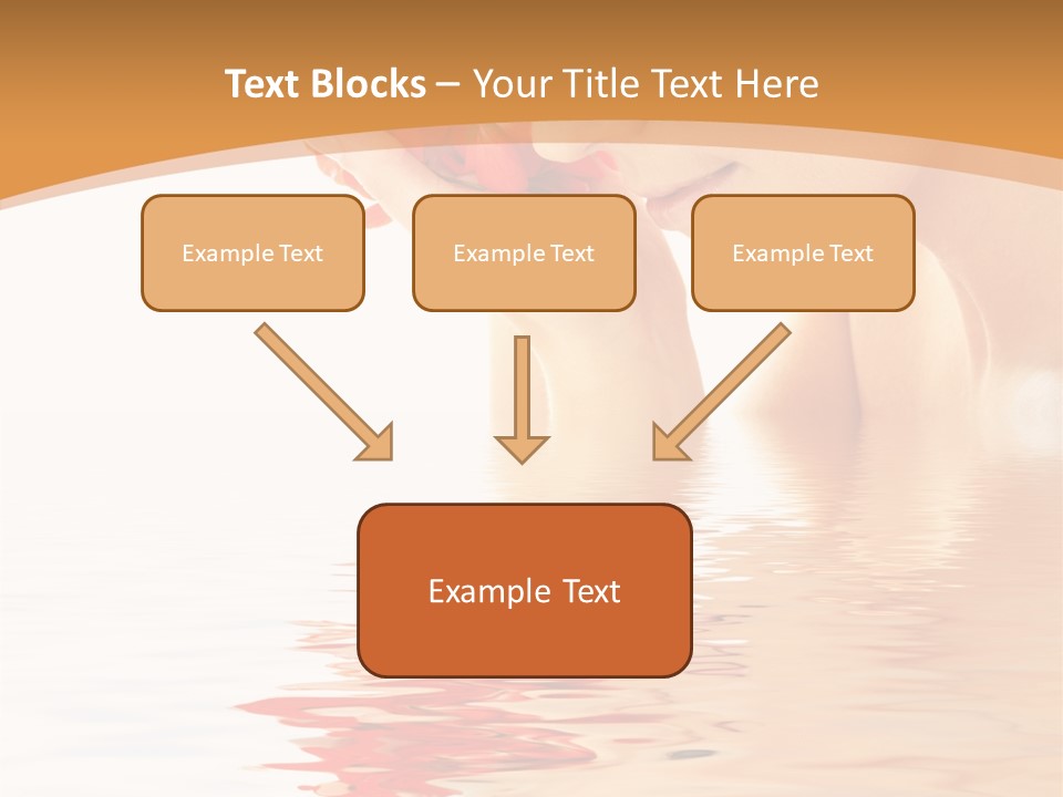 Purity Wet Towel PowerPoint Template