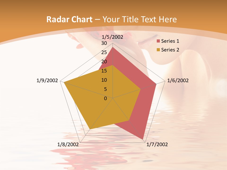 Purity Wet Towel PowerPoint Template