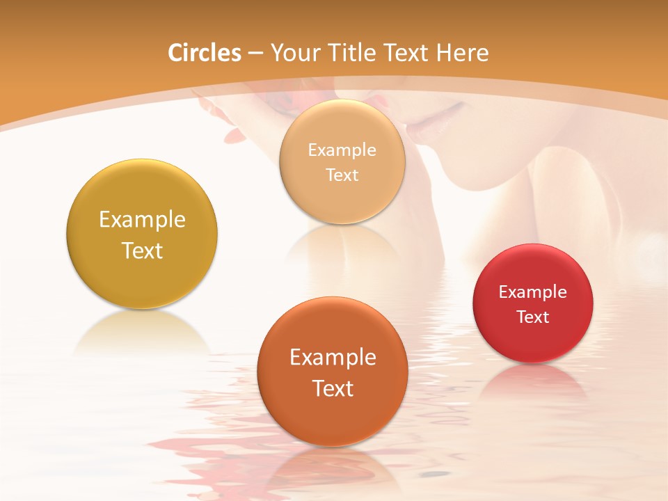 Purity Wet Towel PowerPoint Template