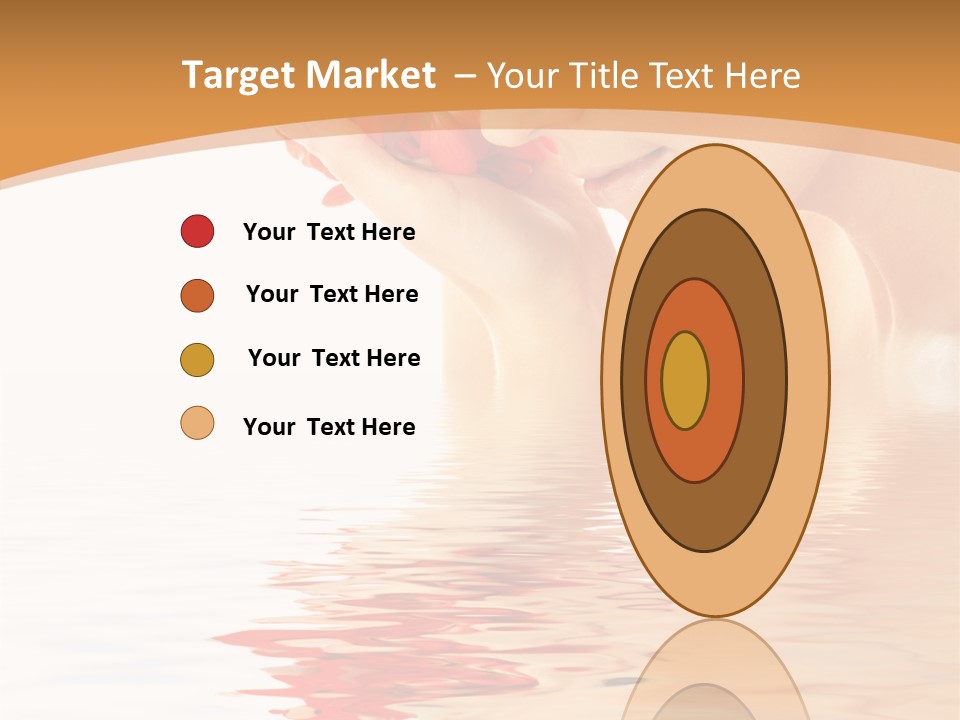 Purity Wet Towel PowerPoint Template