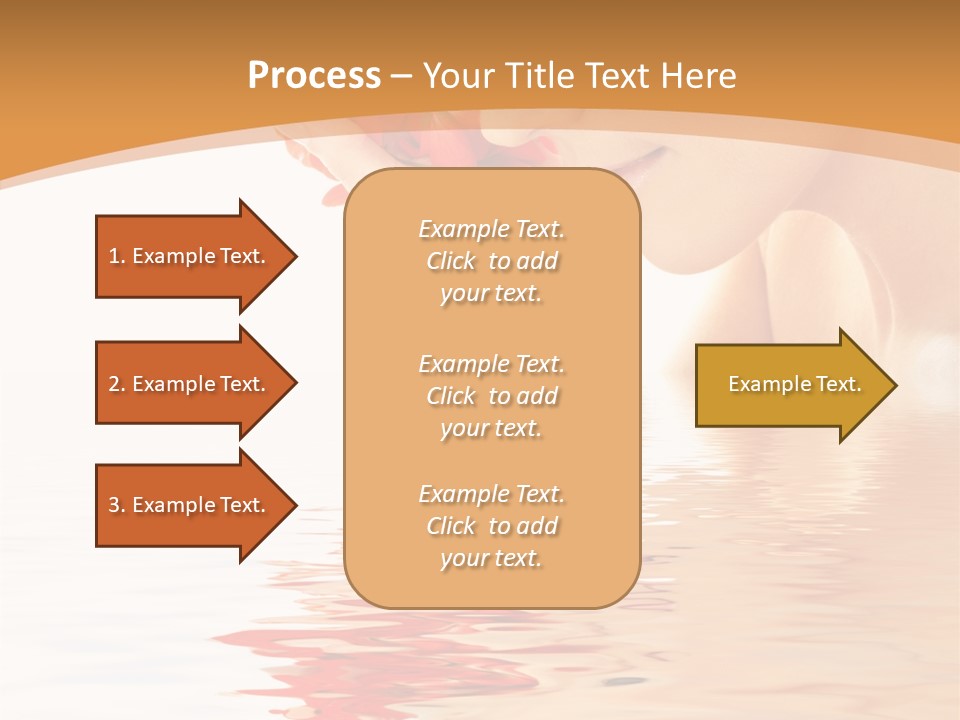 Purity Wet Towel PowerPoint Template