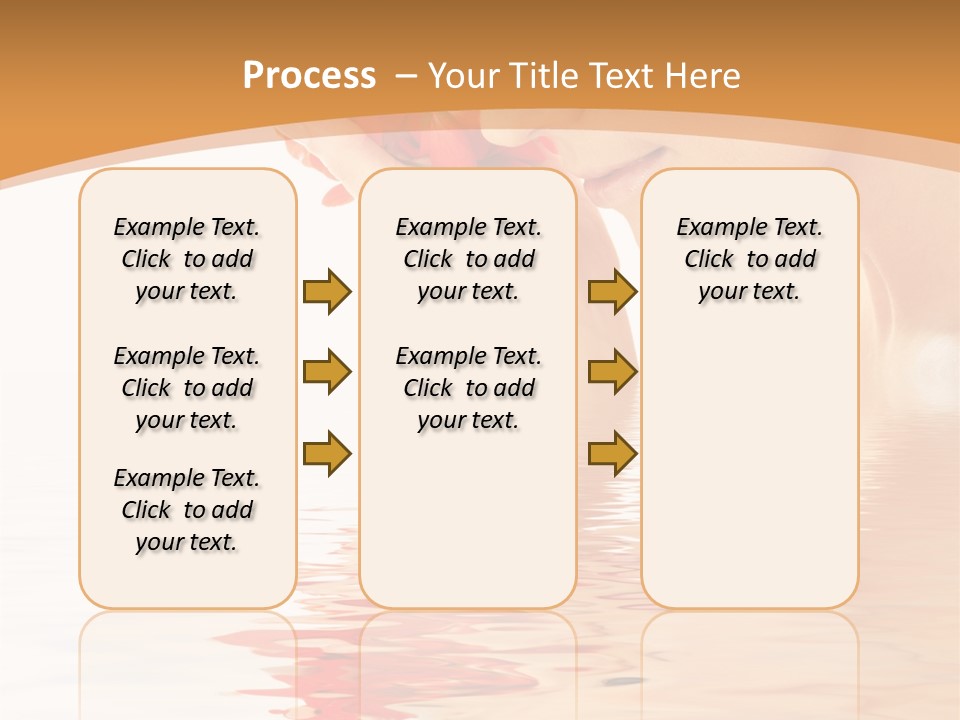 Purity Wet Towel PowerPoint Template