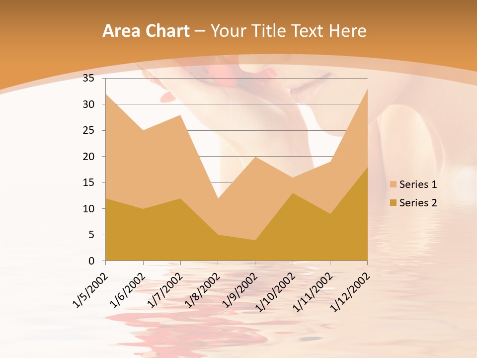 Purity Wet Towel PowerPoint Template