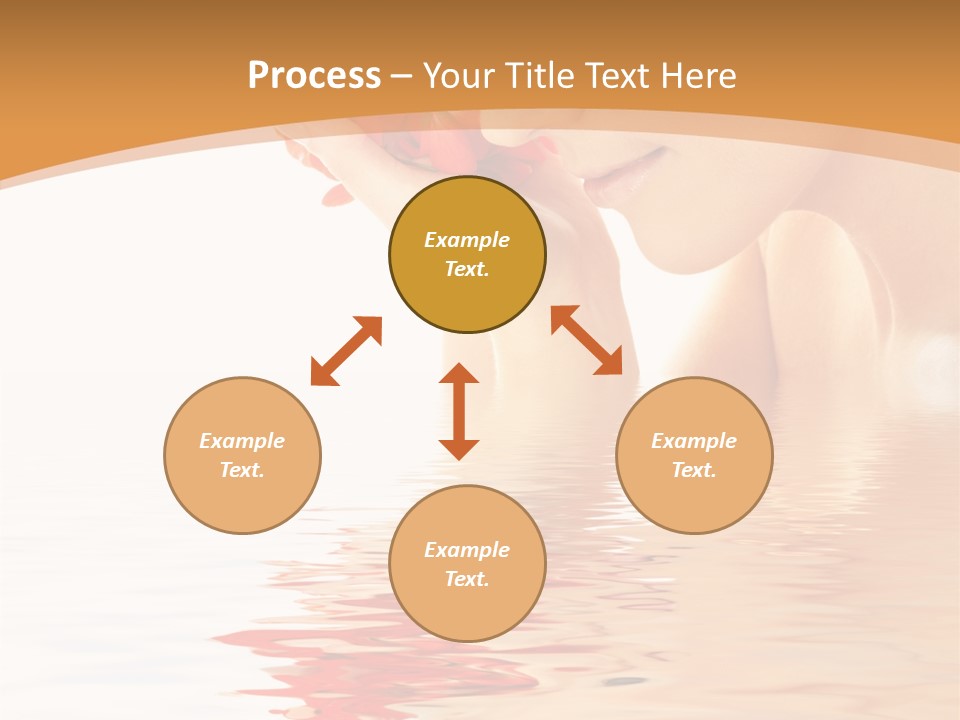 Purity Wet Towel PowerPoint Template
