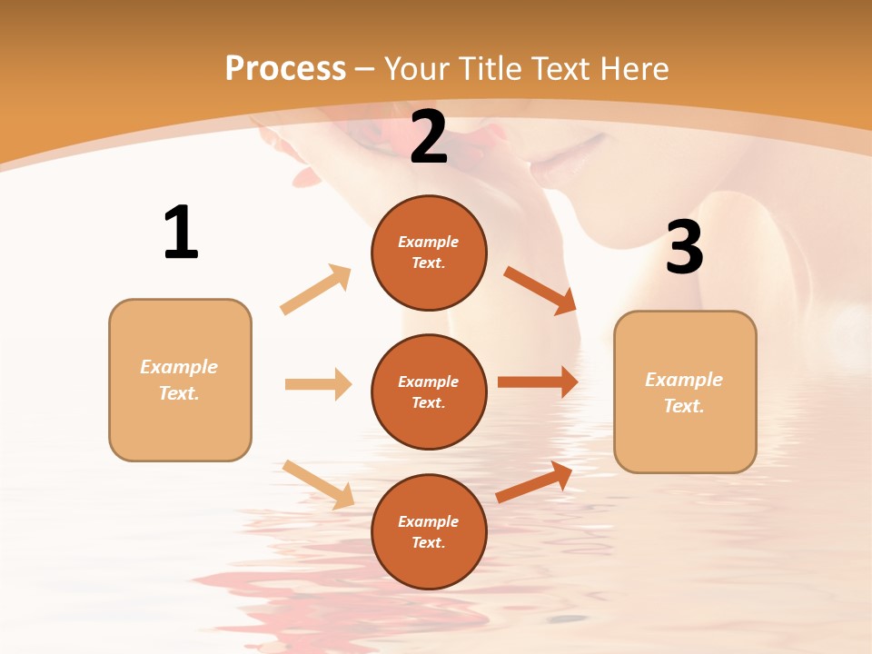 Purity Wet Towel PowerPoint Template