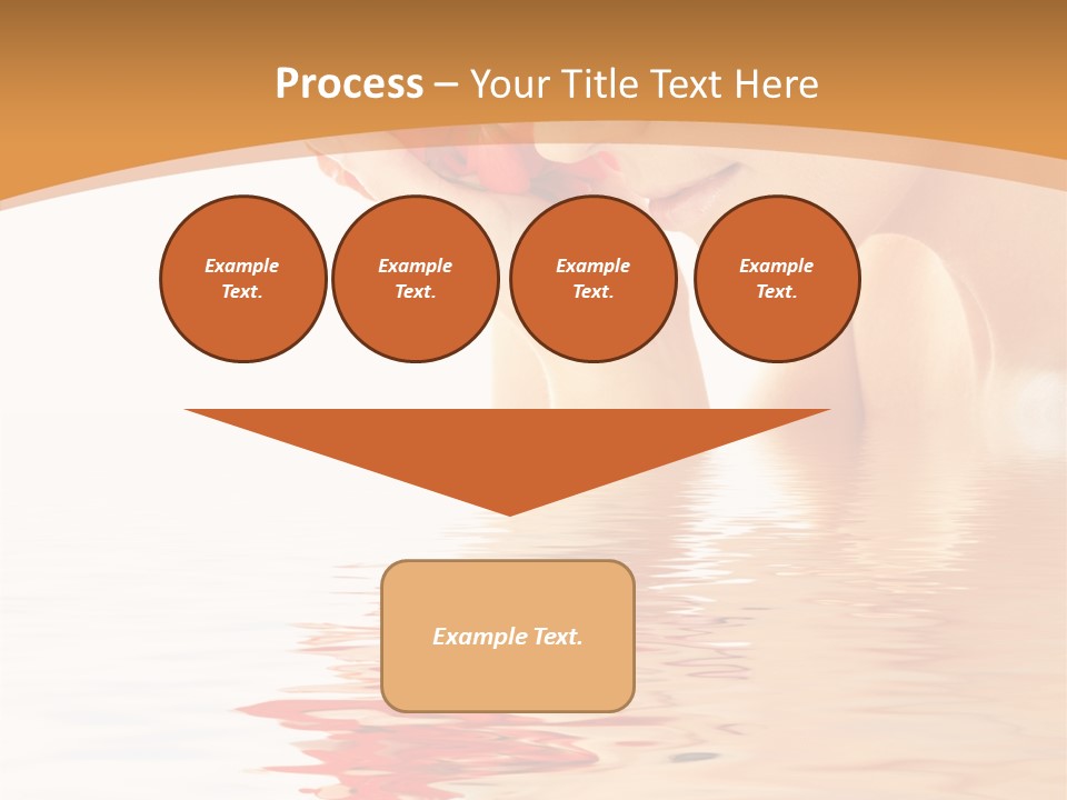 Purity Wet Towel PowerPoint Template