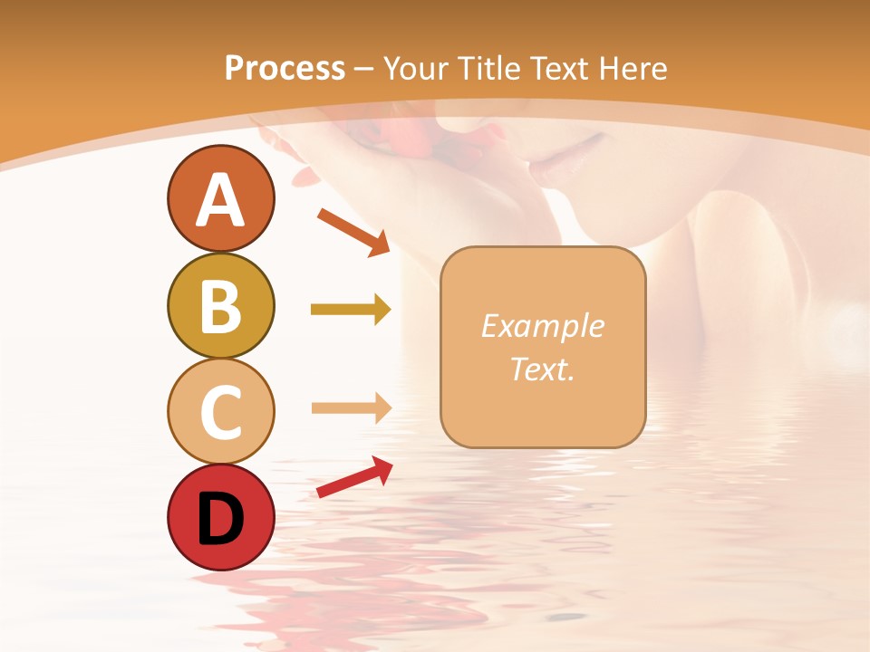 Purity Wet Towel PowerPoint Template