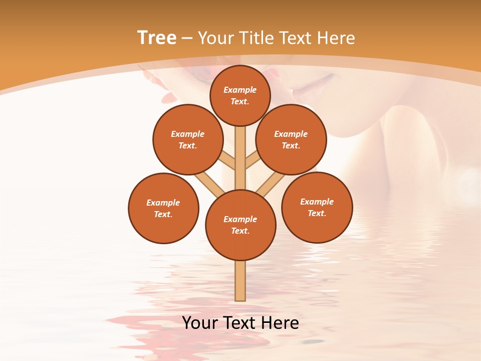 Purity Wet Towel PowerPoint Template