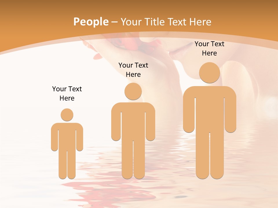 Purity Wet Towel PowerPoint Template