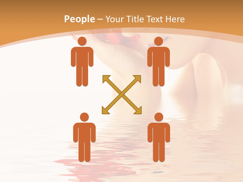 Purity Wet Towel PowerPoint Template