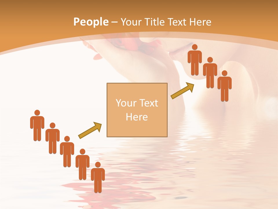 Purity Wet Towel PowerPoint Template