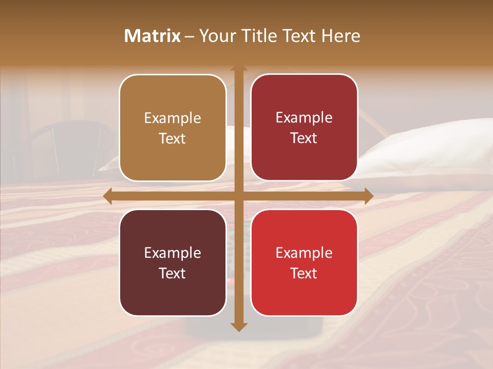 Bright Bedding Cozy PowerPoint Template